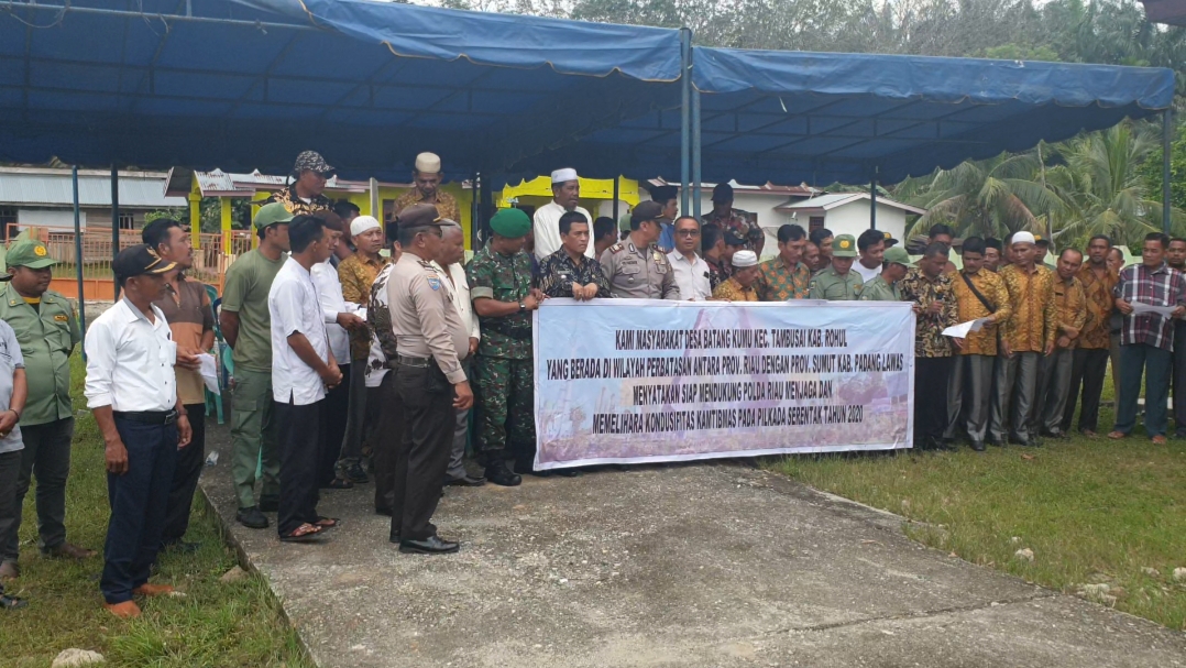 Pilkada yang aman, damai, sejuk serta kondusif dalam pilkada serentak 2020