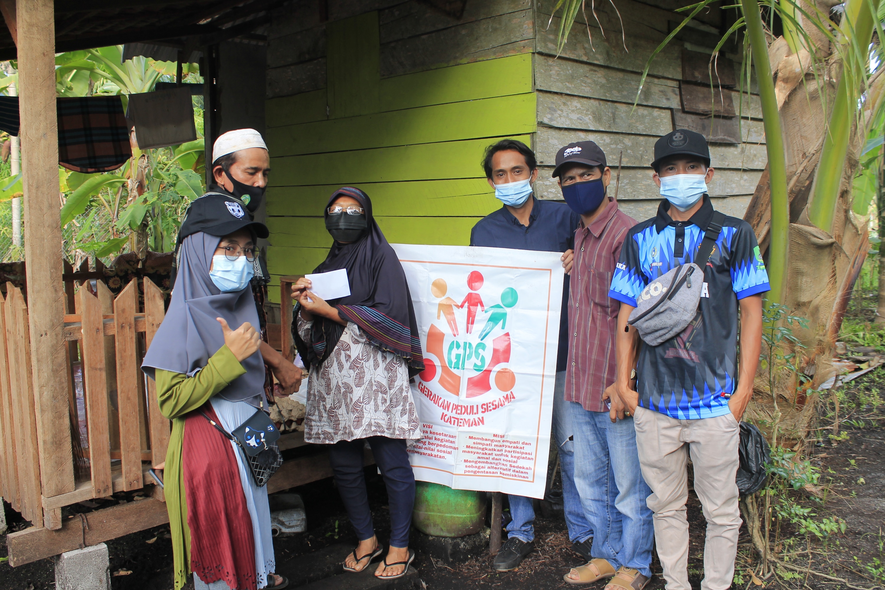 GPS Peduli Serta Membantu dan Menyantuni Warga Kateman