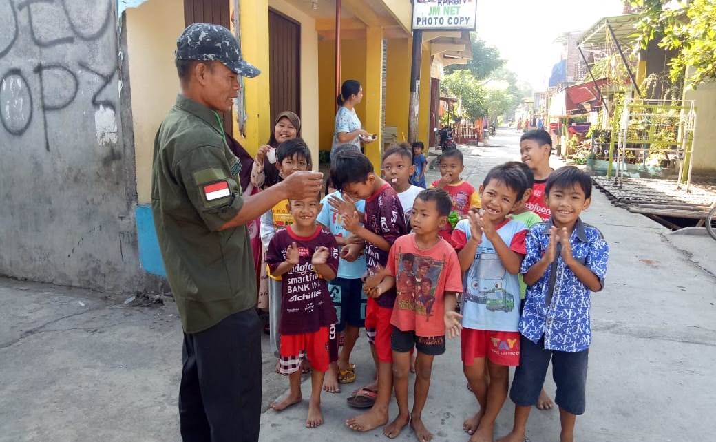 Jadi "Juru Dongeng" Dilakoni Satgas TMMD Ini