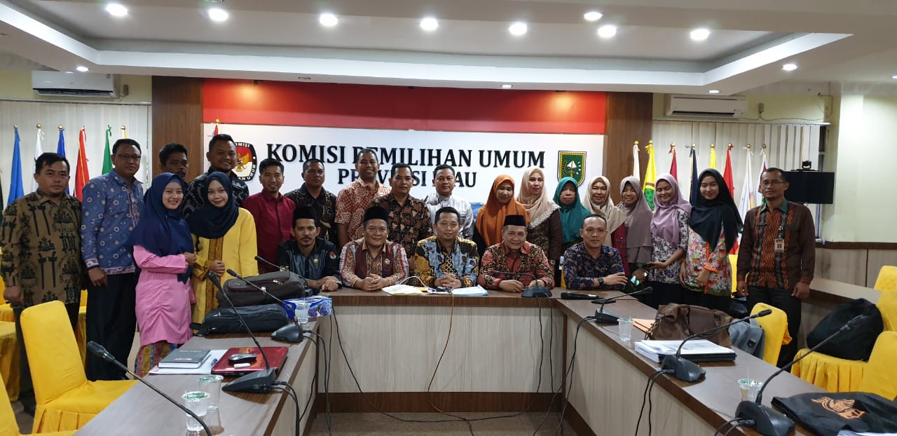 KPU Riau helat Rakor Pembentukan Badan Adhoc pemilihan 2020