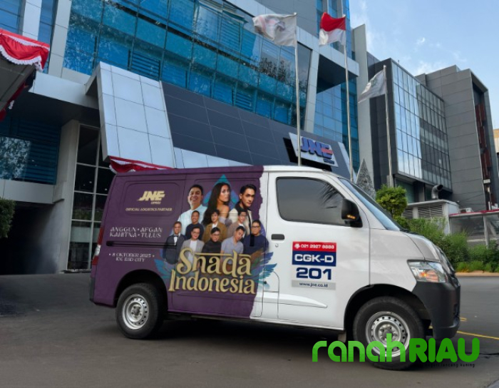 JNE jadi Official Logistics Partner Konser Snada Indonesia di ICE BSD