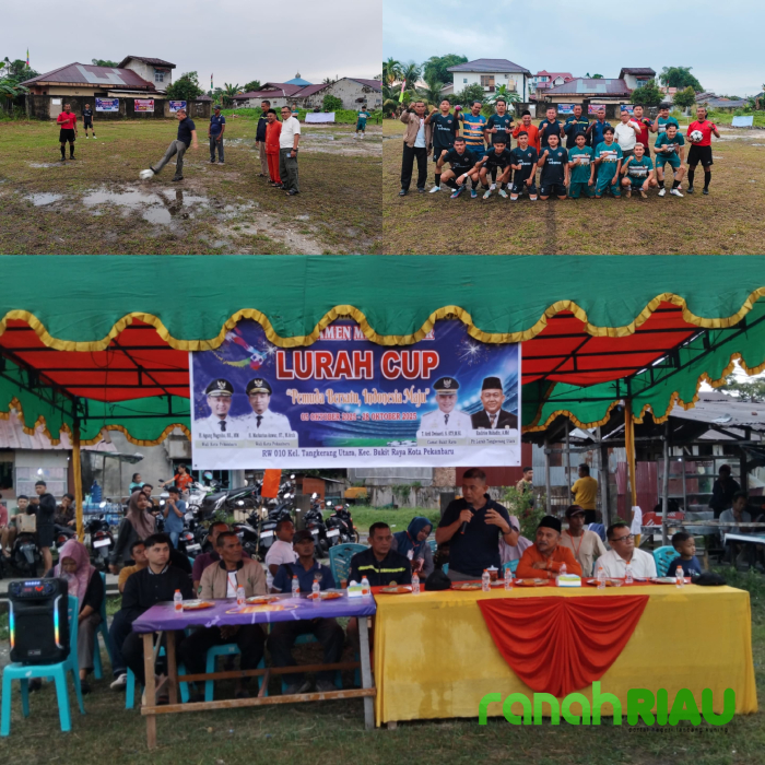 Turnamen Mini Soccer Lurah Cup Tangkerang Utara 2025 Resmi dibuka, Sekere FC buka Kemenangan Perdana