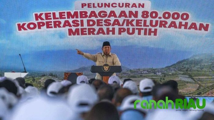 Sindir Praktek lama, Prabowo: Koperasi merah putih tidak boleh menguntungkan segelintir orang 