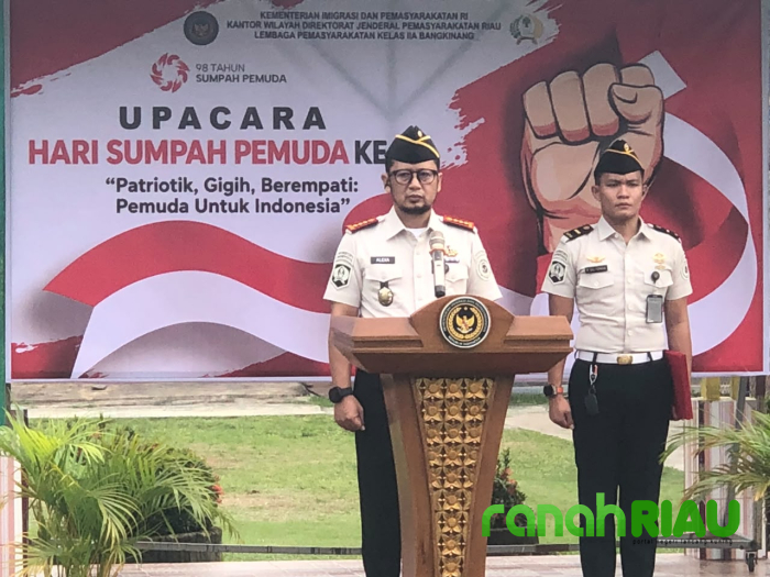 Lapas Bangkinang Peringati Hari Sumpah Pemuda ke-98, Perkuat Semangat Persatuan