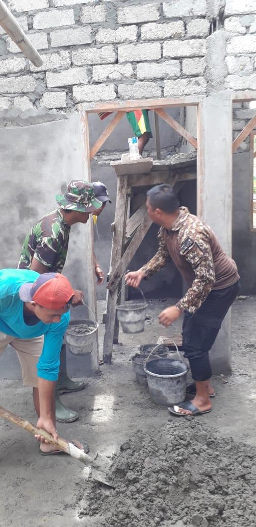 TPD Mulai Pasang Rangka Pagar