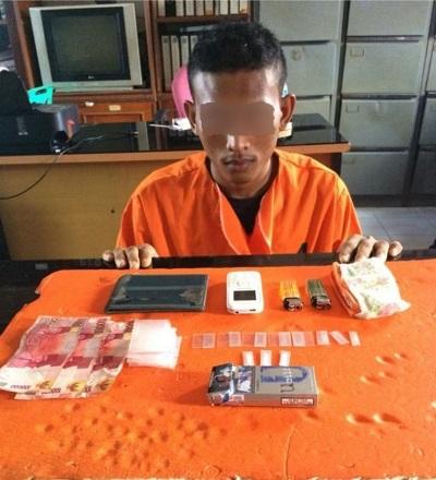 Lagi di Penginapan Bawa Shabu, Ya Tercyiduk Polisi.. Sekarang Nginap Di Hotel Prodeo...