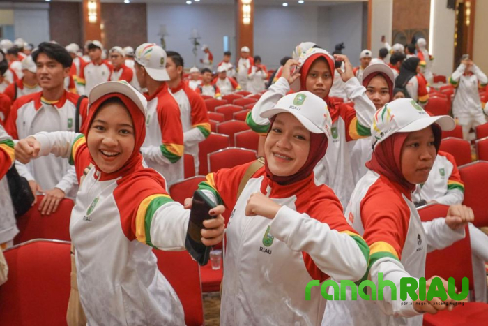 Para Atlet Riau full senyum, Gubri akhirnya keluarkan solusi terhadap Bonus Atlet dan Pelatih Riau 