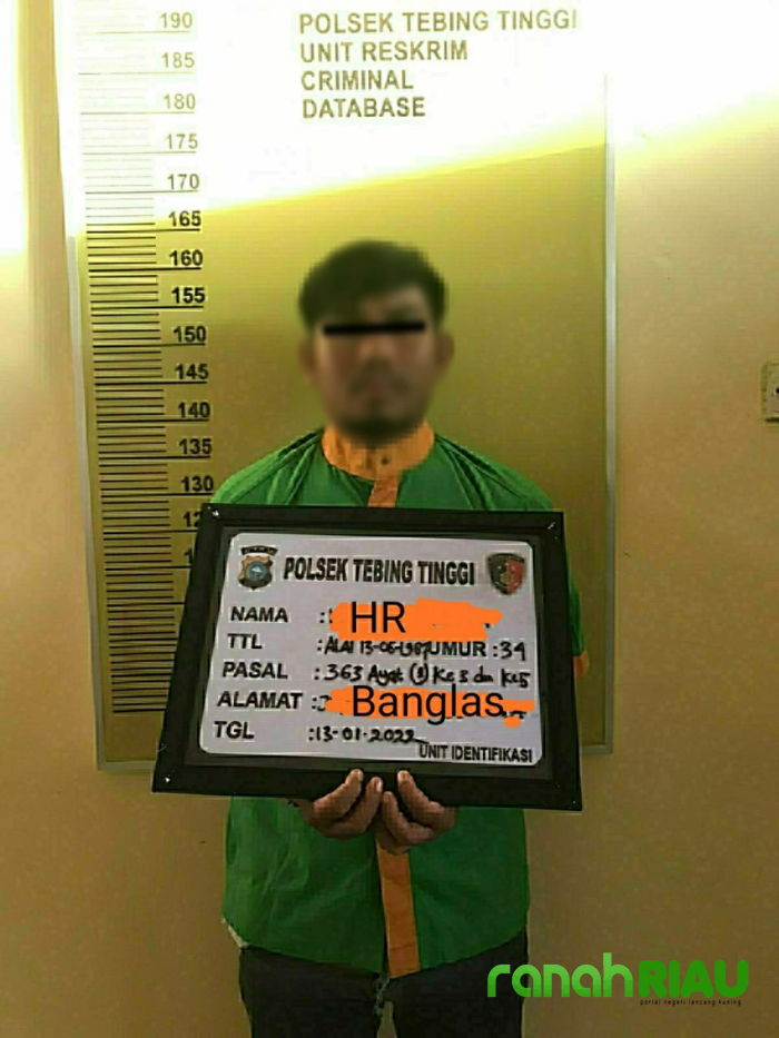 Ungkap kasus Curat di Selatpanjang, Polisi amankan satu tersangka