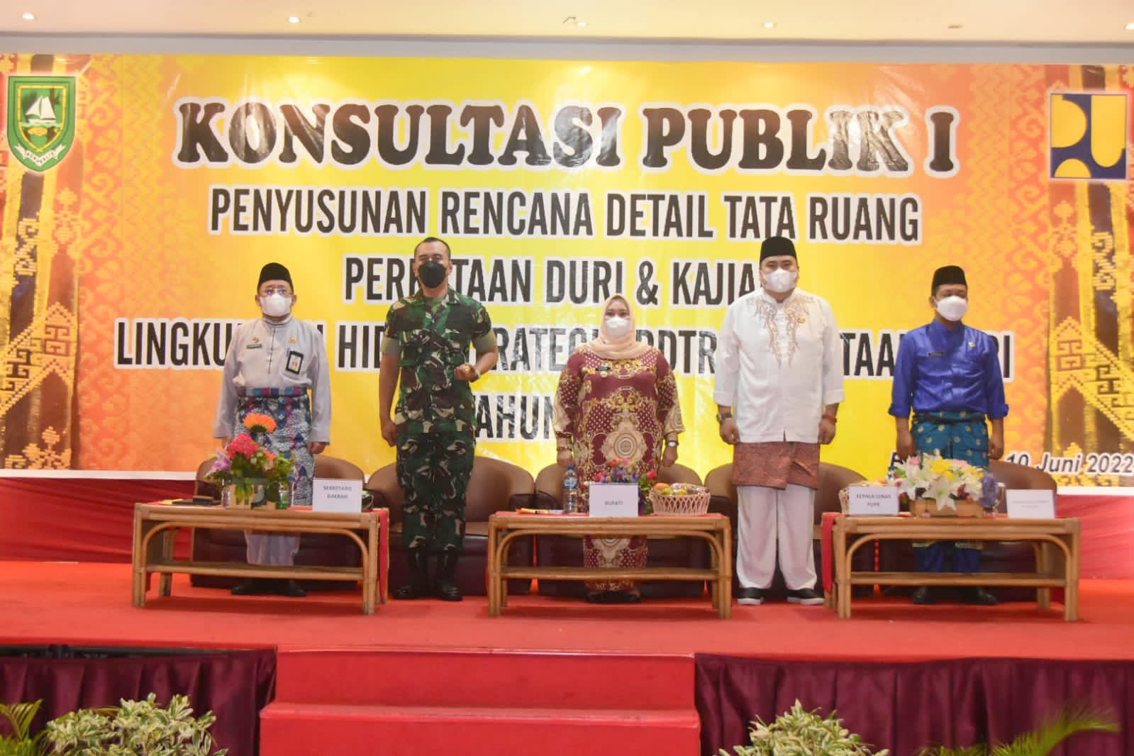 Bupati Bengkalis Buka Konsultasi Publik RDTR dan KLHS Kota Duri