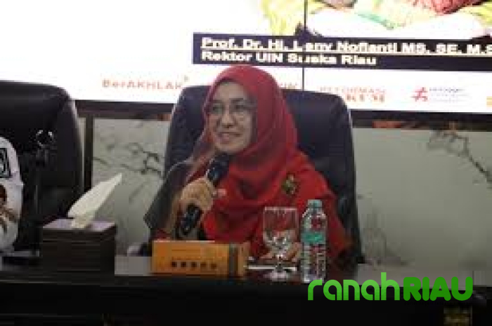 Jalan Lingkungan Kampus telah Diperbaiki, Rektor UIN Suska Riau Sampaikan Apresiasi