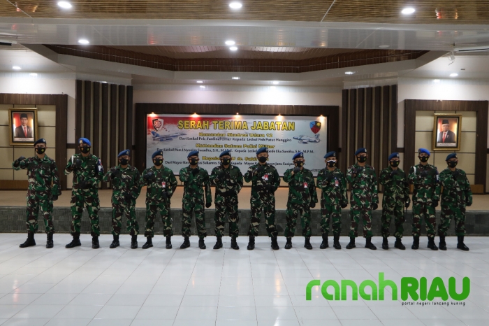 Danlanud Rsn pimpin Sertijab Danskadud 12, Dansatpom dan Karumkit dr. Sukirman