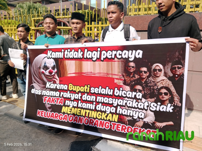 PEMAPHU Ledakkan Protes di Siak: Bupati kehilangan Arah, Kepercayaan rakyat Ambruk!