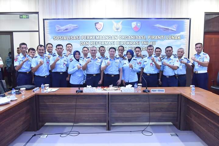 Reformasi Birokrasi TNI AU Wajib Diketahui Oleh Seluruh Anggota