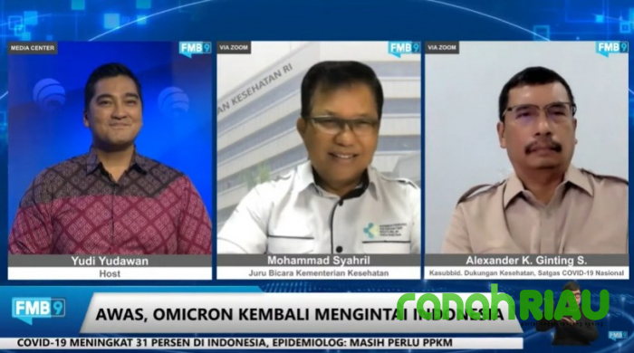 Pemerintah ungkap Penyebab Covid 19 kembali Merebak