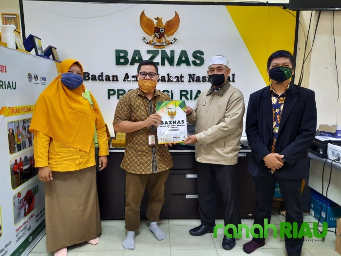 IZI Perwakilan Riau Silaturahmi ke Kantor Baznas Provinsi Riau