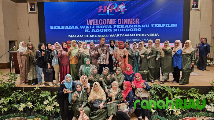 Walikota Pekanbaru terpilih Hadiri Welcome Dinner dan malam keakraban di HPN 2025