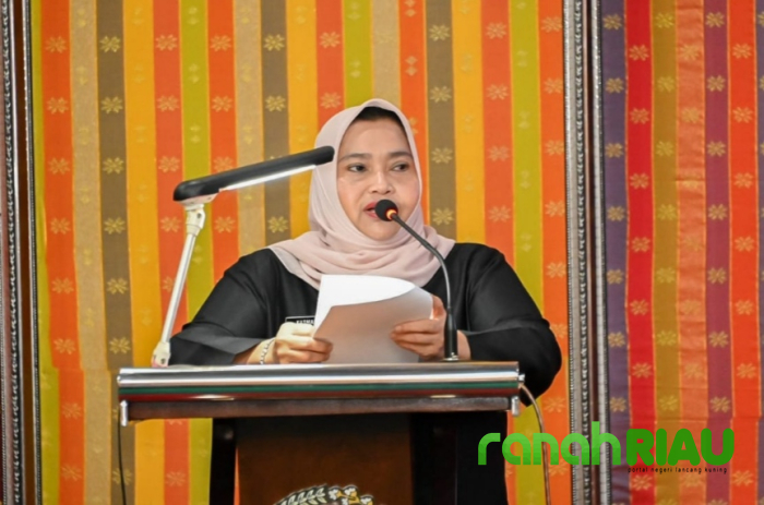 Sidang Paripurna, Bupati Bengkalis Sampaikan Ranperda APBD Tahun 2024