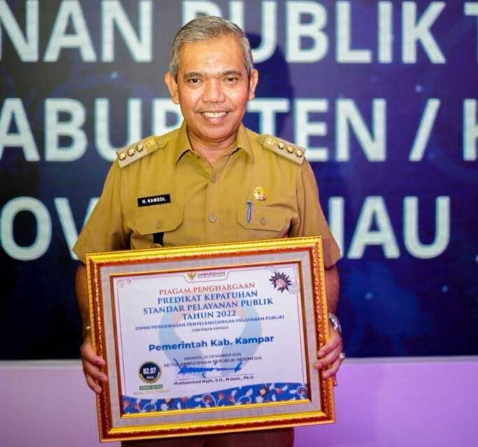 Kampar raih Peringkat kepatuhan tinggi dalam Zona Hijau, Kamsol: Pelayanan terbaik untuk Masyarakat