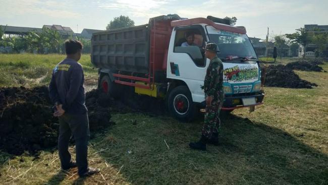Terus Dipoles Lapangan Untuk Upacara Pembukaan TMMD
