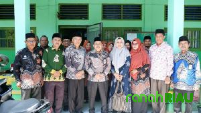 Kunjungi MAN I Rohil, Kanwil Kemenag Riau: Jaga Komunikasi Internal