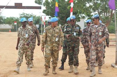 Kunjungan Kerja Commander Sector West ke Markas Indobatt-03