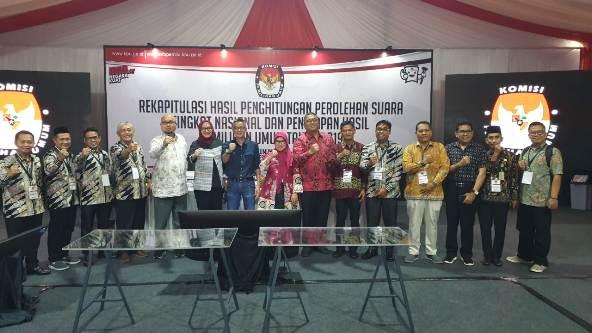 KPU Riau hari ini sampaikan rekapitulasi nasional hasil penghitungan suara