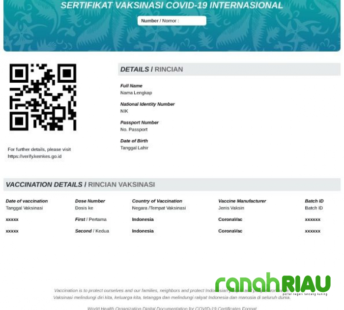 Kemenkes terbitkan Sertifikat Vaksin Internasional sesuai Standar WHO