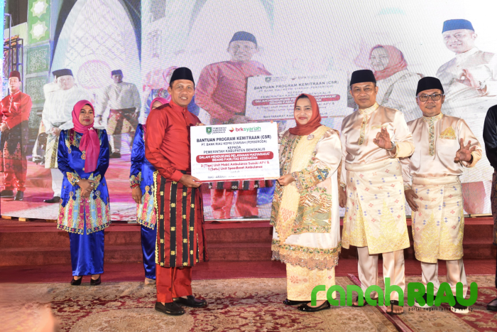 BRK Syariah salurkan CSR berupa Ambulance Laut dan Mobil Ambulance untuk Bengkalis