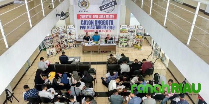 Testing PWI Riau, Ini Dia 10 Wartawan Peraih Reward UKW Gratis