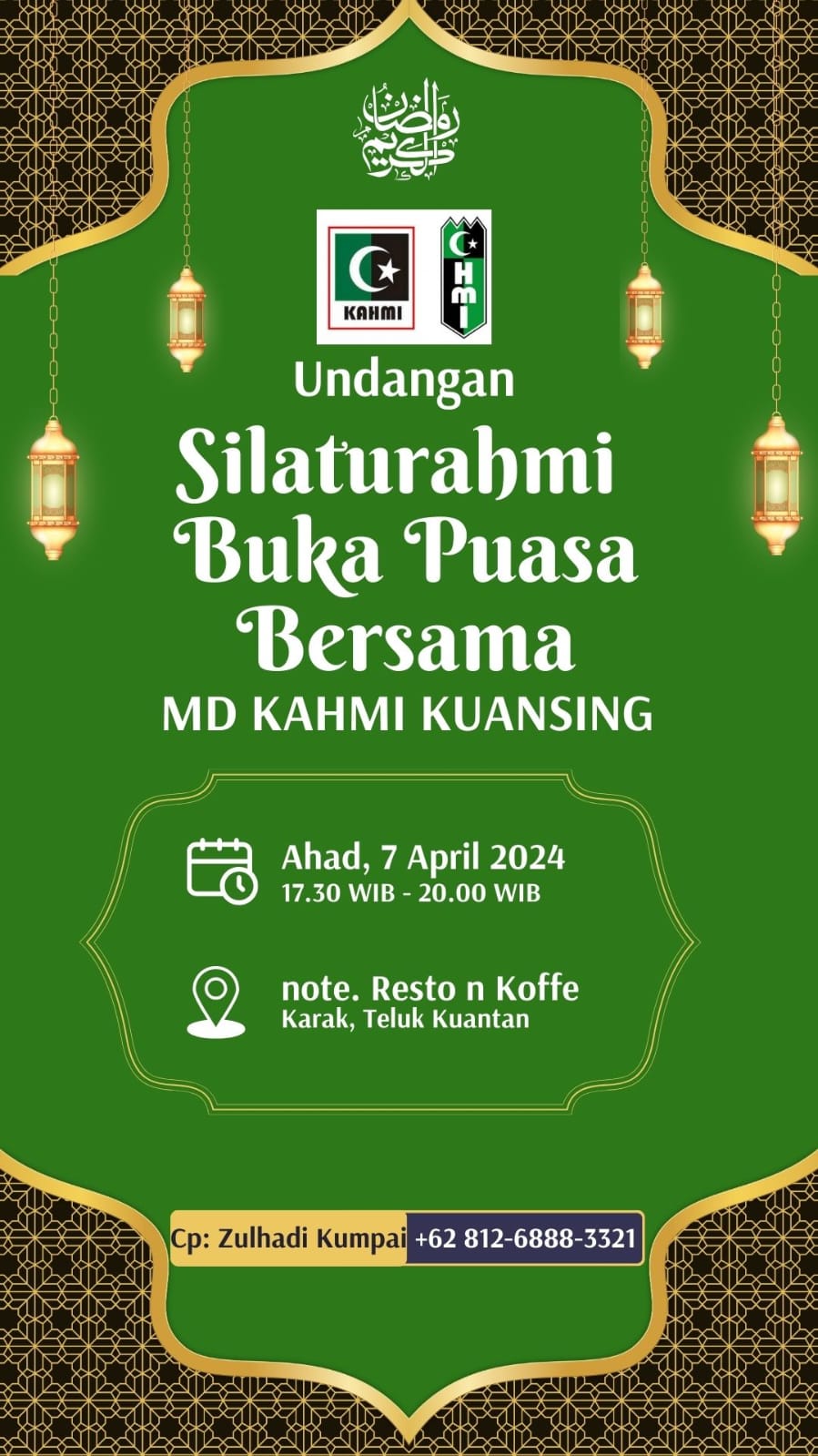 MD KAHMI Kuansing Taja Buka Bersama Pengurus dan Alumni HMI