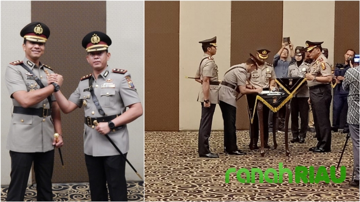 AKBP Asep Darmawan Resmi Jabat Kapolres Kampar Gantikan AKBP Andri Ananta