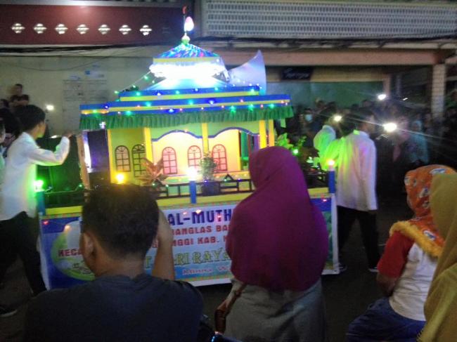 Gelar Pawai Takbiran, Langit Selatpanjang dipenuhi lantunan Suara Takbir