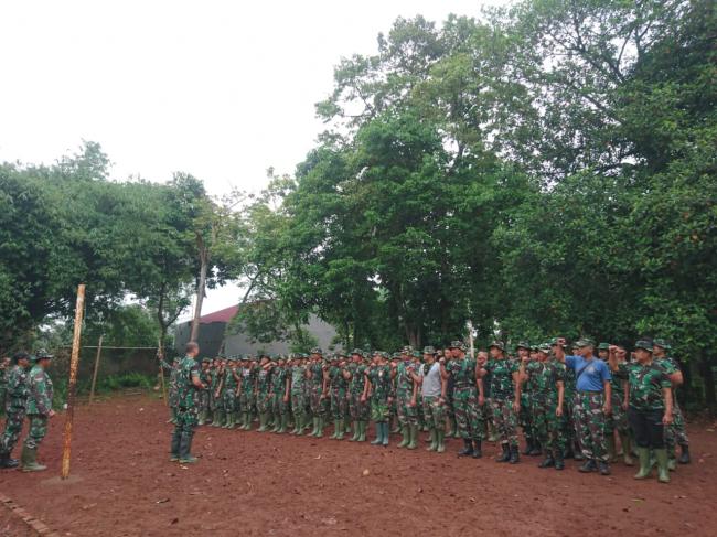 Akhir Pekan, Dansatgas TMMD Kodim 0507/Bekasi Berikan Pengarahan Personel