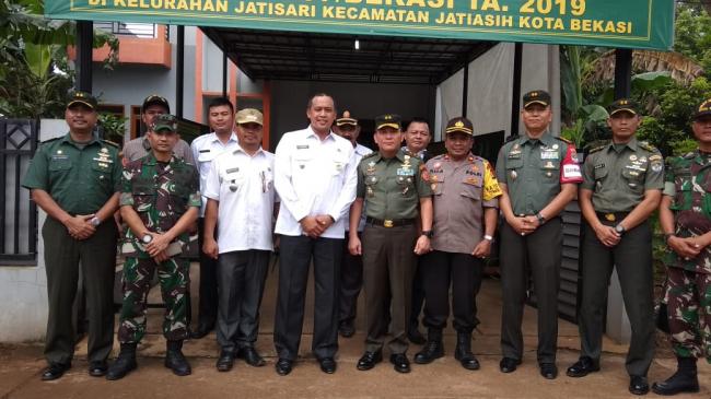Wakil Walikota Bekasi Puji Pelaksanaan TMMD