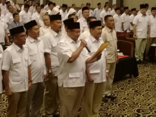 DPD Gerindra Riau Resmi Deklarasikan Prabowo Capres di 2019