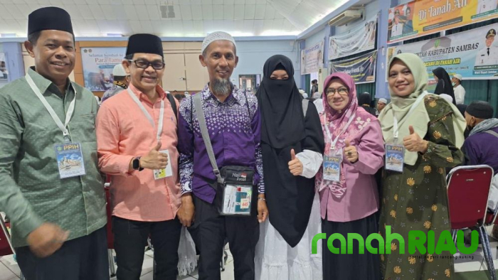 Kloter BTH 22 Tiba, 5.073 Jamaah Haji Riau kembali ke Tanah Air
