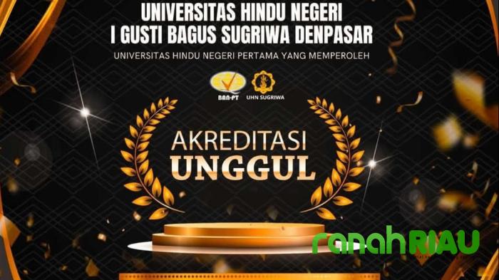 UHN IGB Sugriwa Denpasar Raih Akreditasi Unggul  dari Badan Akreditasi Nasional PT