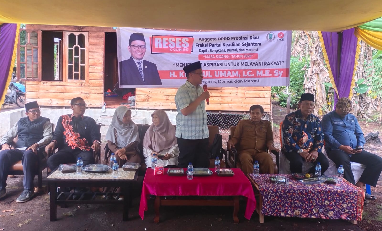 Reses Lima Dapil, Anggota DPRD Riau Bawa Aspirasi Masyarakat