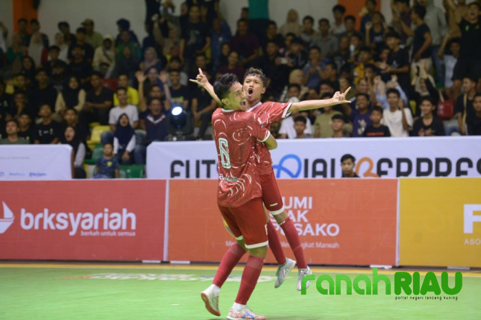 Adu Pinalti yang Dramatis Hantarkan Bengkalis Raih Gelar Juara Futsal Gubernur Riau