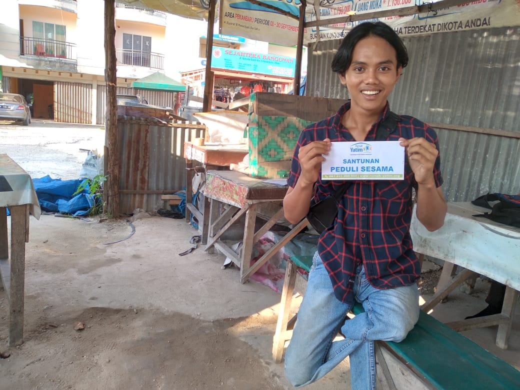 Kisah Perjuangan Riski Penyandang Disabilitas Tetap Semangat Jalani Hidup