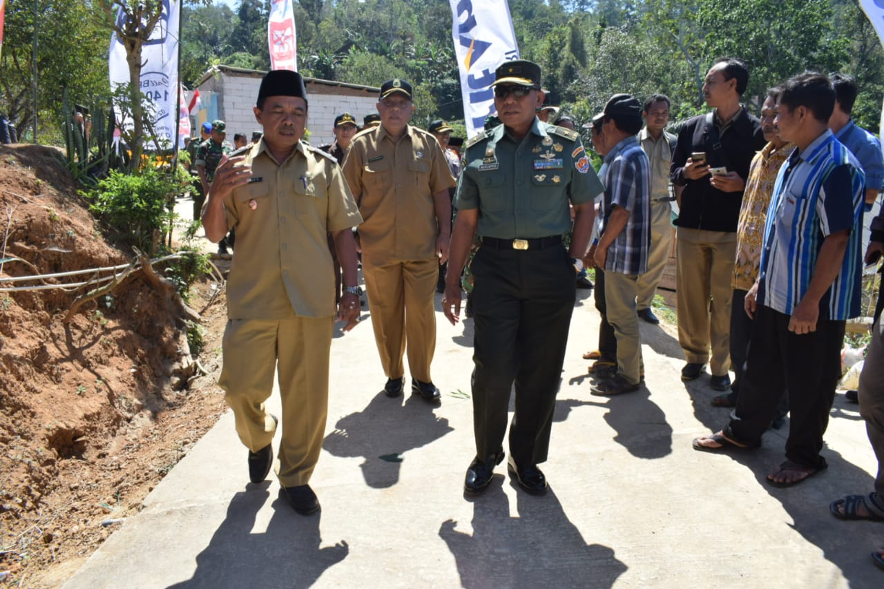  Pemdes Surup Akan Sempurnakan Jembatan TMMD