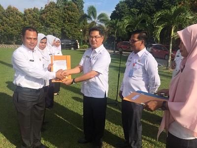 Karena Pengabdian, Plt Sekda Serahkan 200 SK CPNS