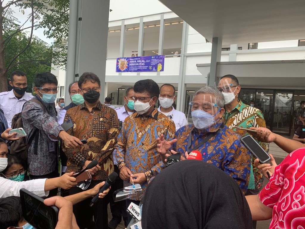 Presiden Jokowi sampaikan alasan insan Media diberi Vaksin Covid 19