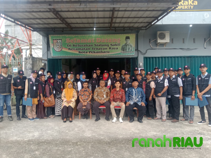 Pantarlih Pemilu 2024 se kecamatan Tenayan Raya resmi Dilantik