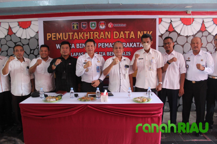Sebanyak 581 WBP Lapas Kelas IIA Pemutakhiran data NIK dan IKD