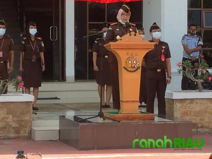 Siap Bekerja Profesional dan Melayani, Kejaksaan Negeri Bengkalis Gelar WBK dan WBBM