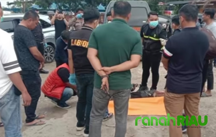 Mayat Pria Ditemukan di Truk Fuso bermuatan Minyak di Pekanbaru