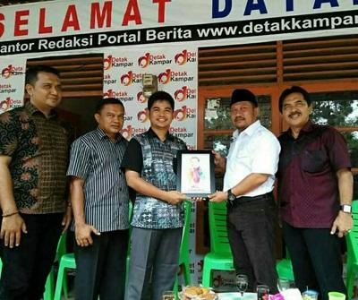 CEO Ranah Riau Media Group Berikan Apresiasi Untuk Detak Kampar, Ini Pesan nya