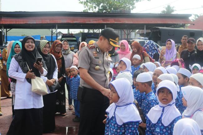 Wahhh.. Murid TK Ke Polres Inhil, Ada Apa Yah..?
