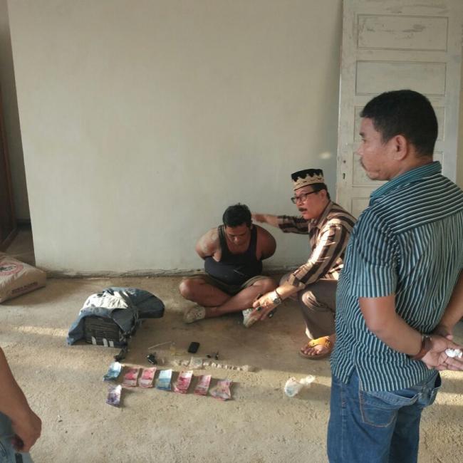 Sat Resnarkoba Kuansing Ringkus Pelaku Tindak Pidana Narkotika